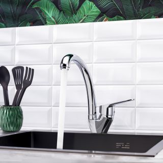 Смеситель для кухни BOOU B8282-10F хром